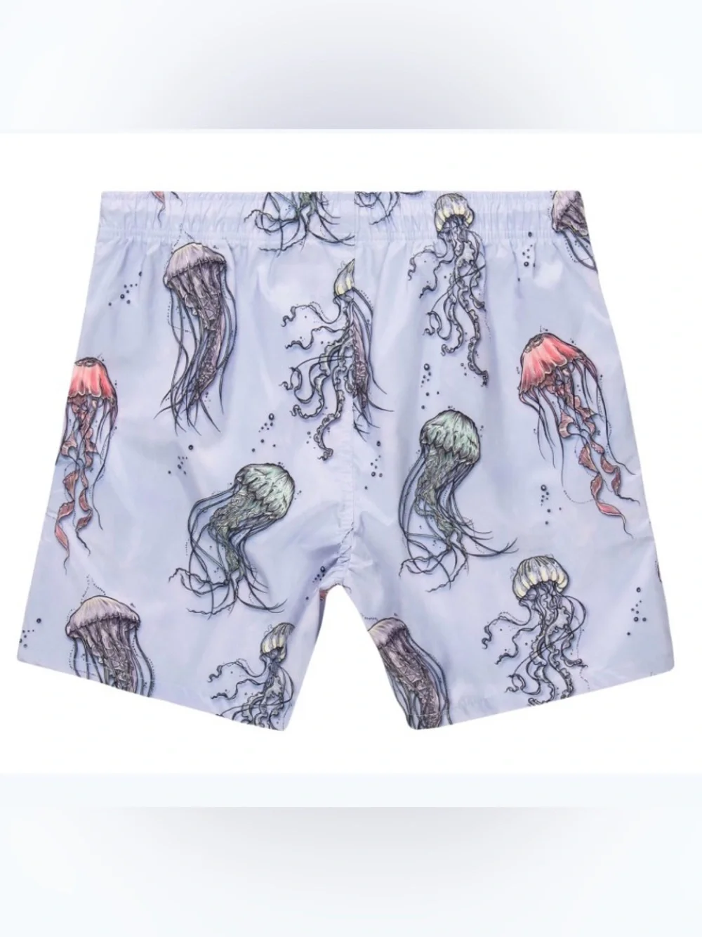 Psycho Tuna Jellyfish Swim Trunks Men’s XL Tropical Shorts